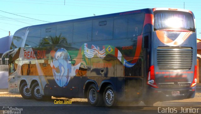 Real Sul Turismo 201245 na cidade de Cristino Castro, Piauí, Brasil, por Carlos Júnior. ID da foto: 1950458.