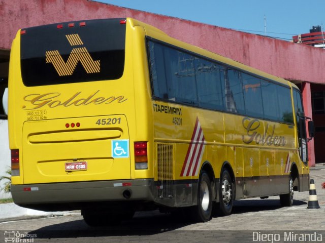 Viação Itapemirim 45201 na cidade de Belém, Pará, Brasil, por Denise Miranda. Número da foto: #1950594.