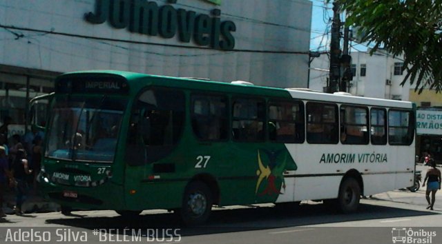 Expresso Amorim Vitória 27 na cidade de Castanhal, Pará, Brasil, por Adelso Silva Luis Doidinho. Número da foto: #1949752.