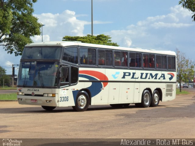 Pluma Conforto e Turismo 3306 na cidade de Cascavel, Paraná, Brasil, por Alexandre Rodrigo. Número da foto: #1949952.