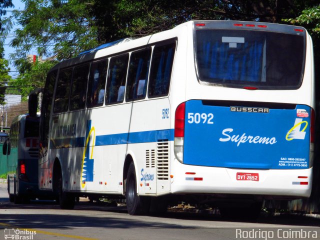 Litorânea Transportes Coletivos 5092 na cidade de São Paulo, São Paulo, Brasil, por Rodrigo Coimbra. Número da foto: #1953518.