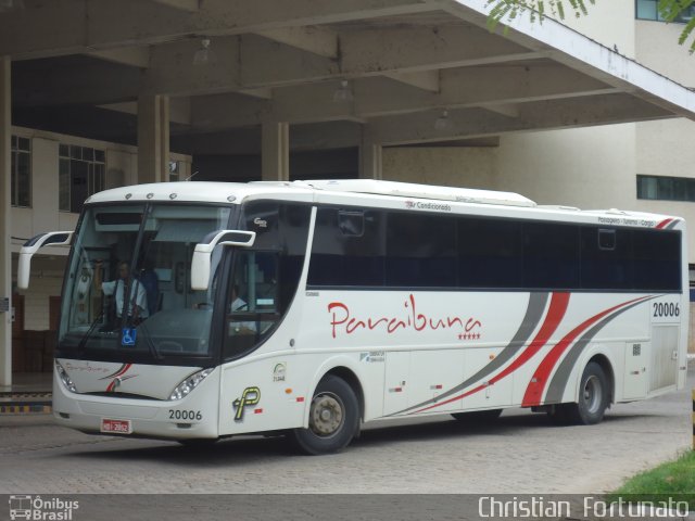 Paraibuna Transportes 20006 na cidade de Muriaé, Minas Gerais, Brasil, por Christian  Fortunato. Número da foto: #1953746.