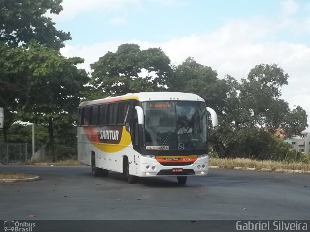 Saritur - Santa Rita Transporte Urbano e Rodoviário 9770 na cidade de Montes Claros, Minas Gerais, Brasil, por Gabriel Silveira. Número da foto: #1952507.