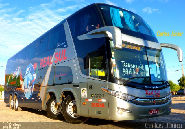 Real Sul Turismo 201245 na cidade de Santana, Bahia, Brasil, por Carlos Júnior. Número da foto: #1952464.