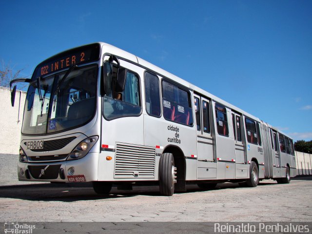 Auto Viação São José dos Pinhais ER803 na cidade de Curitiba, Paraná, Brasil, por Reinaldo Penha. ID da foto: 1952366.