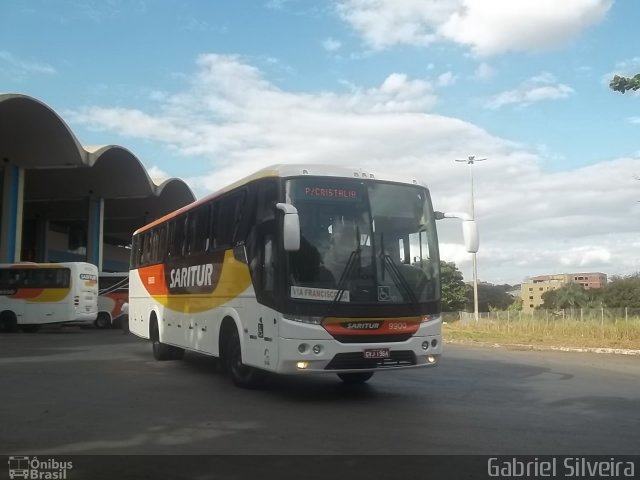 Saritur - Santa Rita Transporte Urbano e Rodoviário 9900 na cidade de Montes Claros, Minas Gerais, Brasil, por Gabriel Silveira. Número da foto: #1952500.