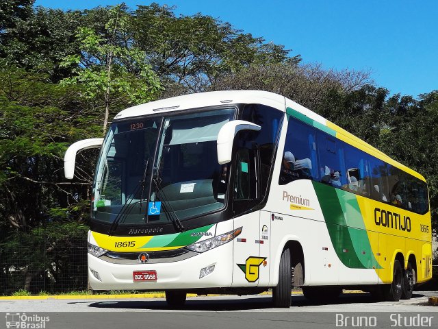 Empresa Gontijo de Transportes 18615 na cidade de São Paulo, São Paulo, Brasil, por Bruno   Studer. Número da foto: #1952786.