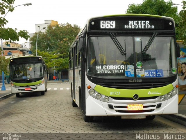 Viação Vila Real B11723 na cidade de Rio de Janeiro, Rio de Janeiro, Brasil, por Matheus  Marcos. ID da foto: 1953289.