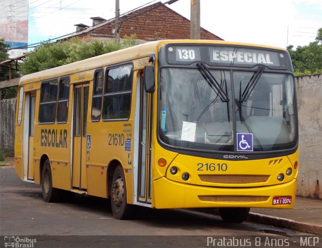AVOA - Auto Viação Ourinhos Assis 21610 na cidade de Ourinhos, São Paulo, Brasil, por Cristiano Soares da Silva. Número da foto: #1953147.