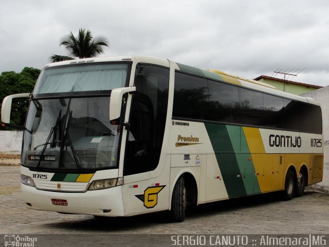 Empresa Gontijo de Transportes 11725 na cidade de Almenara, Minas Gerais, Brasil, por Sérgio Augusto Braga Canuto. Número da foto: #1896674.