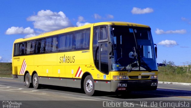 Viação Itapemirim 44017 na cidade de Vitória da Conquista, Bahia, Brasil, por Cleber Bus. ID da foto: 1897396.