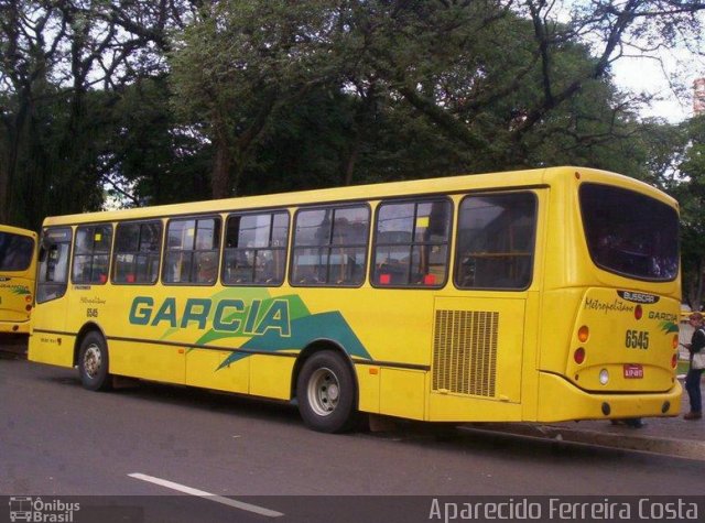 Viação Garcia 6545 na cidade de Maringá, Paraná, Brasil, por Aparecido Ferreira Costa. Número da foto: #1897223.