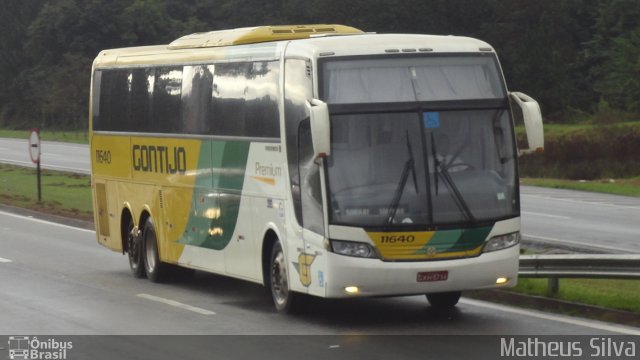 Empresa Gontijo de Transportes 11640 na cidade de Atibaia, São Paulo, Brasil, por Matheus Silva. Número da foto: #1897578.