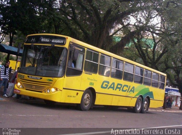 Viação Garcia 6954 na cidade de Maringá, Paraná, Brasil, por Aparecido Ferreira Costa. Número da foto: #1897234.
