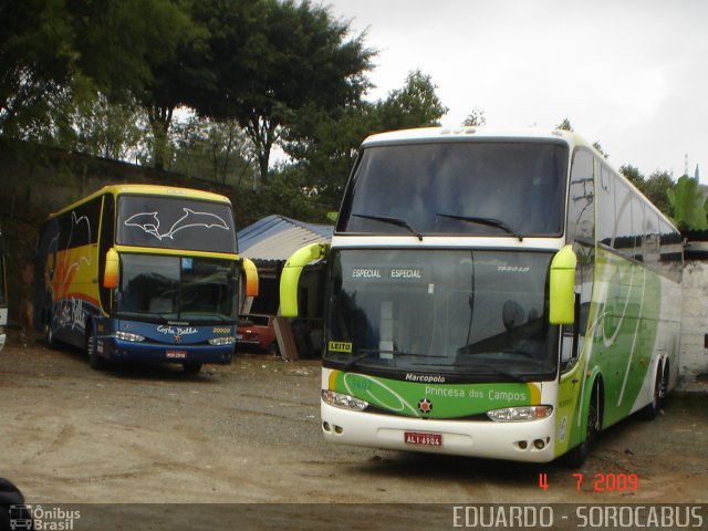 Expresso Princesa dos Campos 5402 na cidade de Aparecida, São Paulo, Brasil, por EDUARDO - SOROCABUS. Número da foto: #1898269.