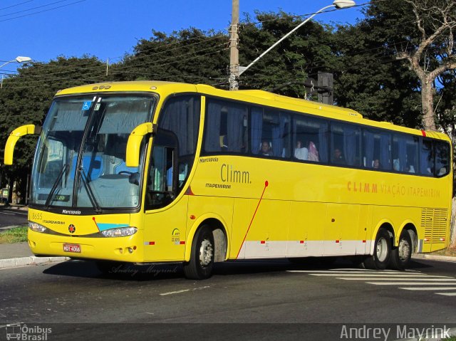 Viação Itapemirim 8655 na cidade de Belo Horizonte, Minas Gerais, Brasil, por Andrey Gustavo. Número da foto: #1954801.