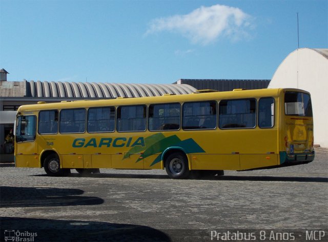 Viação Garcia 7549 na cidade de Londrina, Paraná, Brasil, por Cristiano Soares da Silva. ID da foto: 1955854.