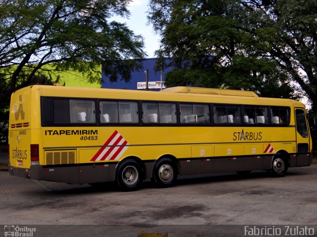 Viação Itapemirim 40453 na cidade de São Paulo, São Paulo, Brasil, por Fabricio Zulato. ID da foto: 1955511.