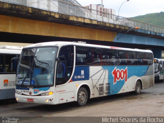 Auto Viação 1001 RJ 108.538 na cidade de Nova Iguaçu, Rio de Janeiro, Brasil, por Michel Soares da Rocha. Número da foto: #1958439.