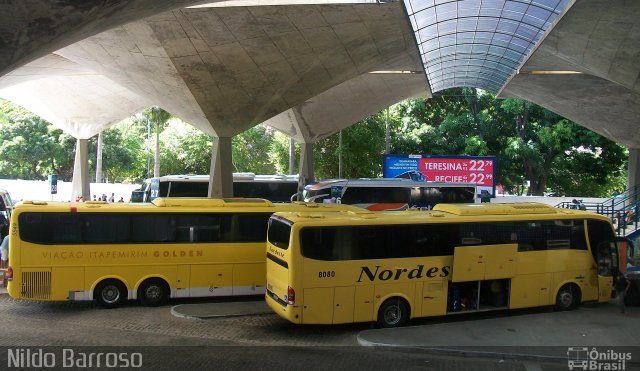 Viação Nordeste 8080 na cidade de Fortaleza, Ceará, Brasil, por Nildo Barroso. ID da foto: 1956086.