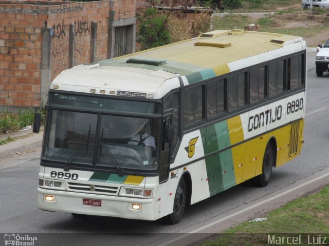 Empresa Gontijo de Transportes 8890 na cidade de Belo Horizonte, Minas Gerais, Brasil, por Marcel  Sales. Número da foto: #1898983.