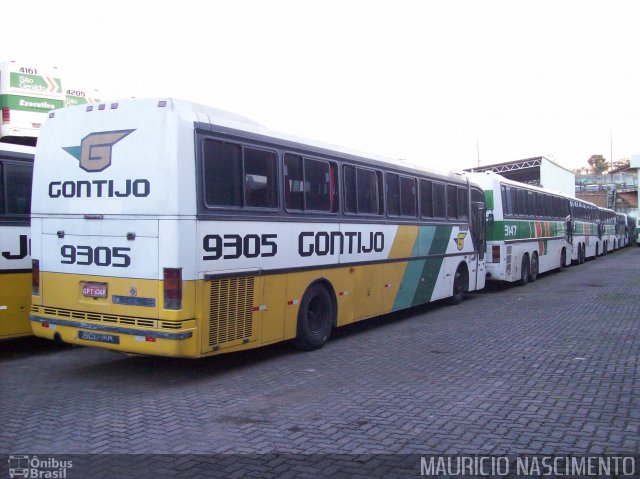 Empresa Gontijo de Transportes 9305 na cidade de Contagem, Minas Gerais, Brasil, por Maurício Nascimento. Número da foto: #1899604.