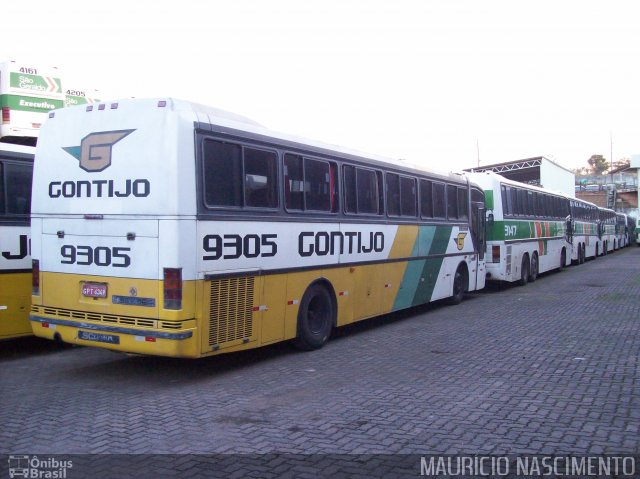 Empresa Gontijo de Transportes 9305 na cidade de Contagem, Minas Gerais, Brasil, por Maurício Nascimento. ID da foto: 1899604.