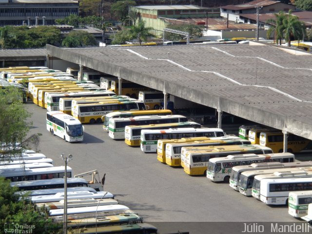 Empresa Gontijo de Transportes Garagem na cidade de Belo Horizonte, Minas Gerais, Brasil, por Júlio  Mandelli. ID da foto: 1901912.