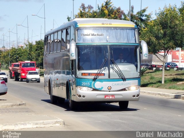 Auto Viação Camurujipe 2915 na cidade de Vitória da Conquista, Bahia, Brasil, por Daniel  Machado. Número da foto: #1901316.