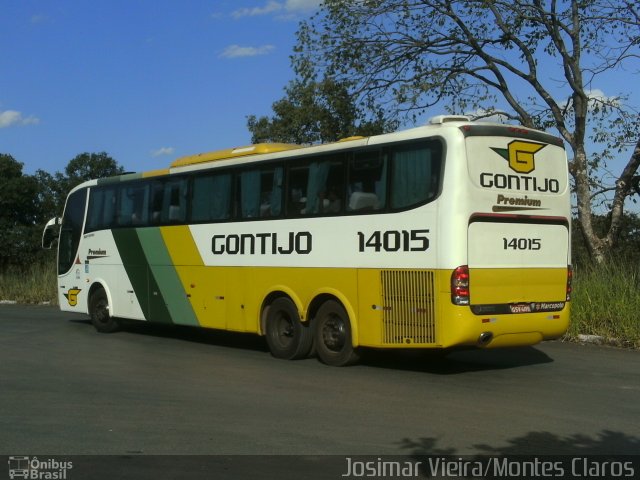 Empresa Gontijo de Transportes 14015 na cidade de Montes Claros, Minas Gerais, Brasil, por Josimar Vieira. Número da foto: #1902106.