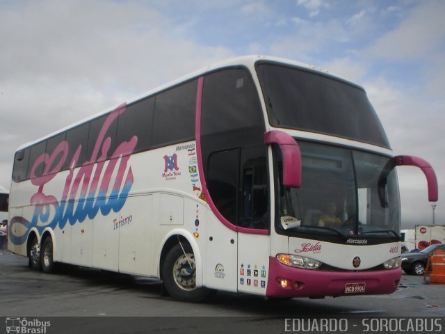 Lidia Turismo 4005 na cidade de São Paulo, São Paulo, Brasil, por EDUARDO - SOROCABUS. ID da foto: 1901161.