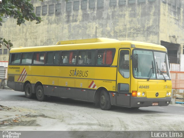 Viação Itapemirim 40485 na cidade de Rio de Janeiro, Rio de Janeiro, Brasil, por Lucas Lima. ID da foto: 1902063.