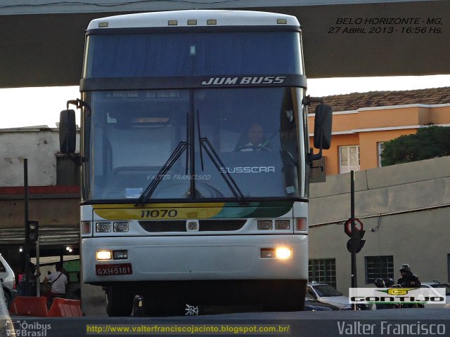 Empresa Gontijo de Transportes 11070 na cidade de Belo Horizonte, Minas Gerais, Brasil, por Valter Francisco. Número da foto: #1900856.