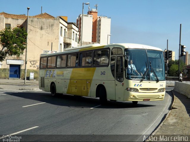 BPA Transportes 342 na cidade de Belo Horizonte, Minas Gerais, Brasil, por Adão Raimundo Marcelino. Número da foto: #1902006.