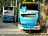 Viação Nossa Senhora das Graças 2233 na cidade de Nova Friburgo, Rio de Janeiro, Brasil, por Brenno Gonçalves. ID da foto: :id.