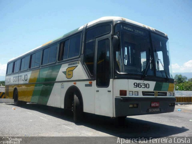 Empresa Gontijo de Transportes 9630 na cidade de Aparecida, São Paulo, Brasil, por Aparecido Ferreira Costa. ID da foto: 1903307.