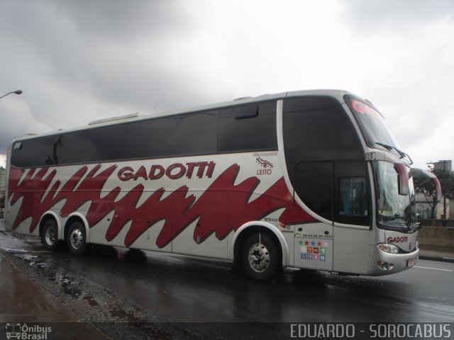 Auto Viação Gadotti 2820 na cidade de São Paulo, São Paulo, Brasil, por EDUARDO - SOROCABUS. Número da foto: #1903668.
