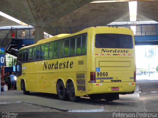 Viação Nordeste 9060 na cidade de Fortaleza, Ceará, Brasil, por Peterson Pedrosa. Número da foto: #1908240.