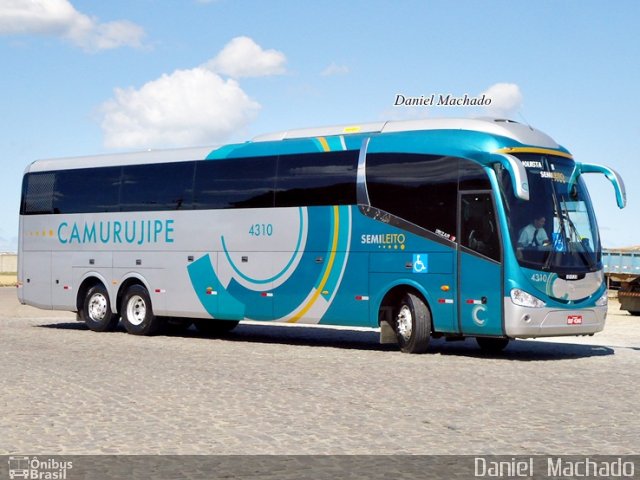 Auto Viação Camurujipe 4310 na cidade de Vitória da Conquista, Bahia, Brasil, por Daniel  Machado. Número da foto: #1907833.