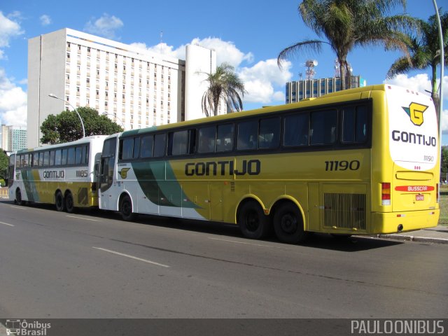Empresa Gontijo de Transportes 11190 na cidade de Brasília, Distrito Federal, Brasil, por Paulo Camillo Mendes Maria. Número da foto: #1908608.