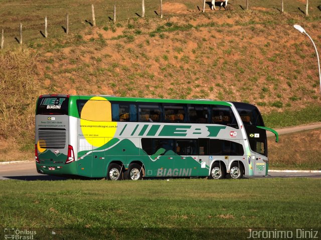EBT - Expresso Biagini Transportes 1598 na cidade de Aparecida, São Paulo, Brasil, por Jerônimo Diniz. Número da foto: #1908783.