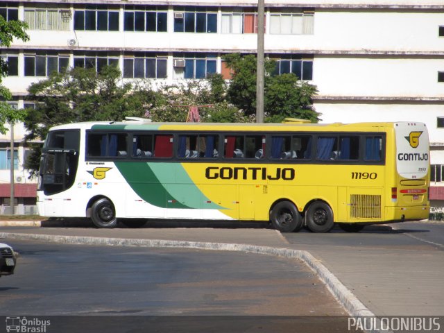 Empresa Gontijo de Transportes 11190 na cidade de Brasília, Distrito Federal, Brasil, por Paulo Camillo Mendes Maria. ID da foto: 1908620.