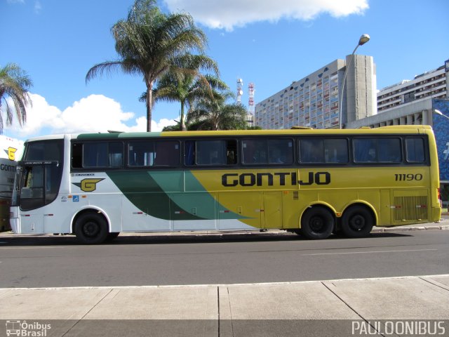 Empresa Gontijo de Transportes 11190 na cidade de Brasília, Distrito Federal, Brasil, por Paulo Camillo Mendes Maria. ID da foto: 1908605.