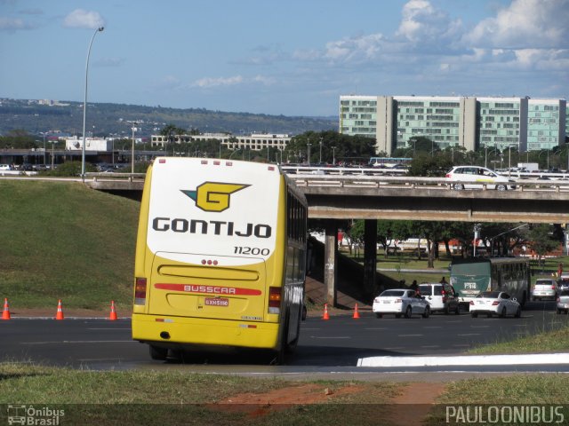 Empresa Gontijo de Transportes 11200 na cidade de Brasília, Distrito Federal, Brasil, por Paulo Camillo Mendes Maria. Número da foto: #1908632.