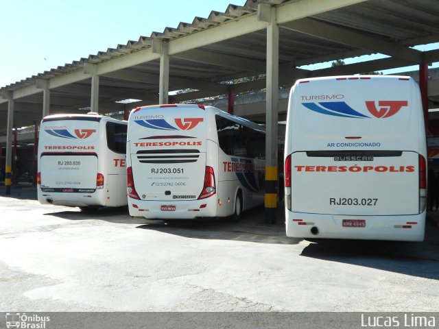 Viação Teresópolis RJ 203.027 na cidade de Teresópolis, Rio de Janeiro, Brasil, por Lucas Lima. Número da foto: #1908816.
