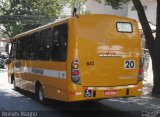 Transporte Suplementar de Belo Horizonte 842 na cidade de Belo Horizonte, Minas Gerais, Brasil, por Moisés Magno. Número da foto: #:id.