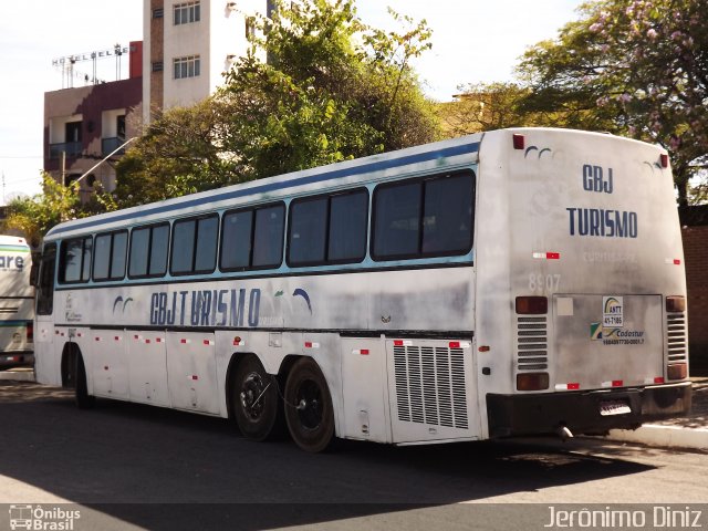 GBJ Turismo 8907 na cidade de Aparecida, São Paulo, Brasil, por Jerônimo Diniz. Número da foto: #1909761.
