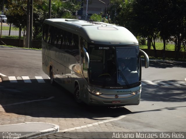 Viação Garcia 7218 na cidade de Bauru, São Paulo, Brasil, por Adriano Moraes dos Reis. Número da foto: #1910988.