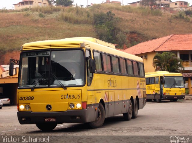 Viação Itapemirim 40389 na cidade de Paraíba do Sul, Rio de Janeiro, Brasil, por Victor Schanuel. Número da foto: #1960153.