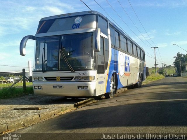 Ônibus Particulares 0707 na cidade de São José do Rio Preto, São Paulo, Brasil, por José Carlos de Oliveira Olsen. ID da foto: 1958788.